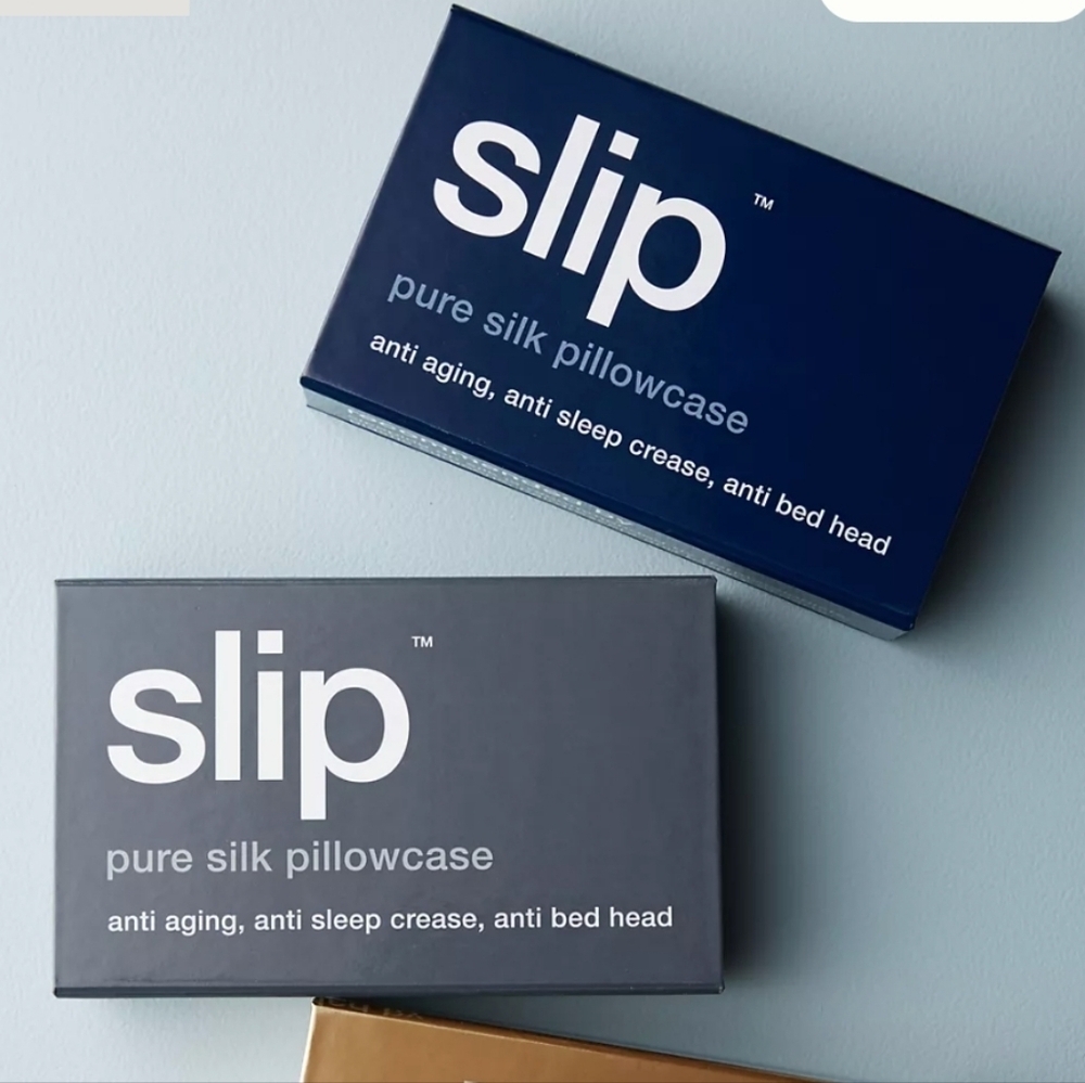 ❤️BUY 2 GET 1 FREE  Slip 100% Pure Silk Pillowcase,Queen,Retail $115.00,Charcoal - Picture 4 of 10